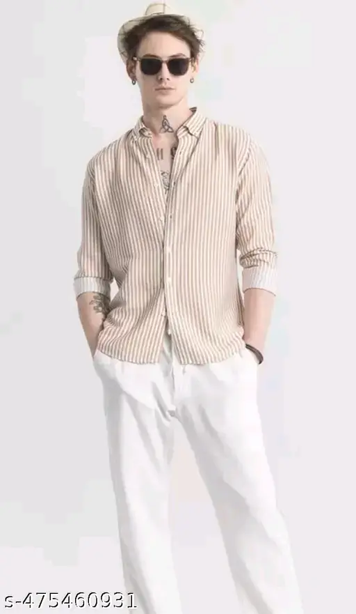 Mens strip tshirt