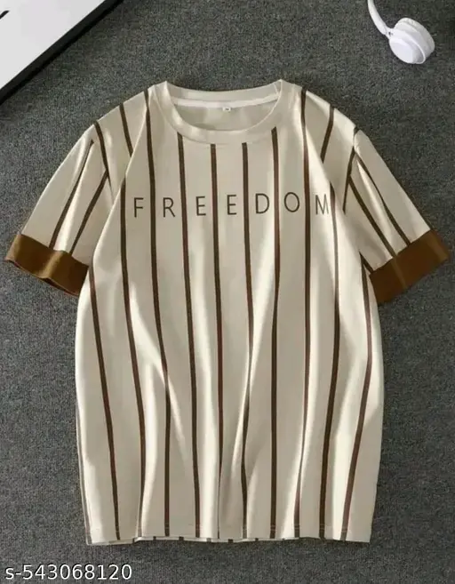 Men round neck tshirt (Freedom)
