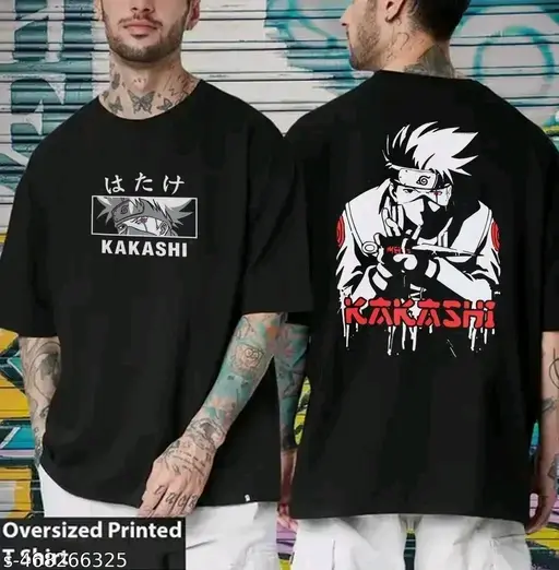 Kakashi men's anime tshirt