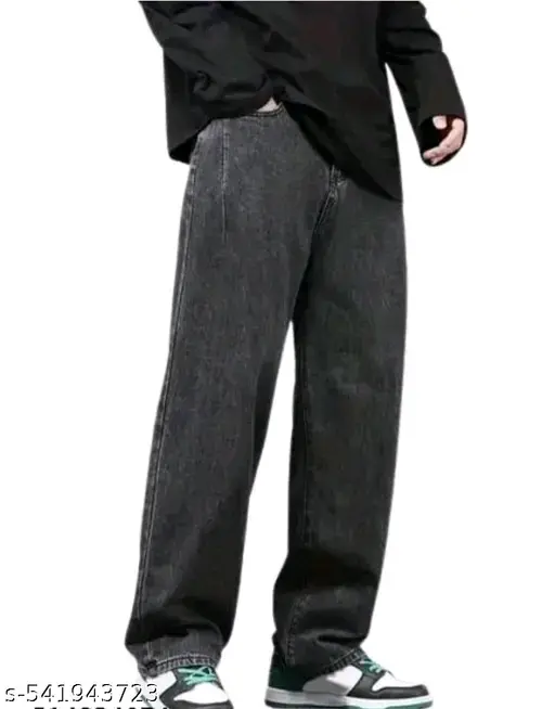 Baggy jeans pants for men's