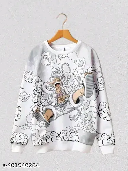 Anime sweatshirt for mens