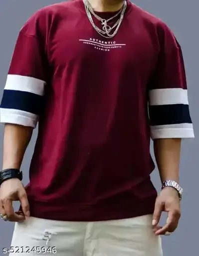 Men's cotton tshirt half 