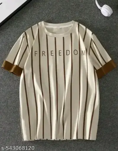 Men round neck tshirt (Freedom)
