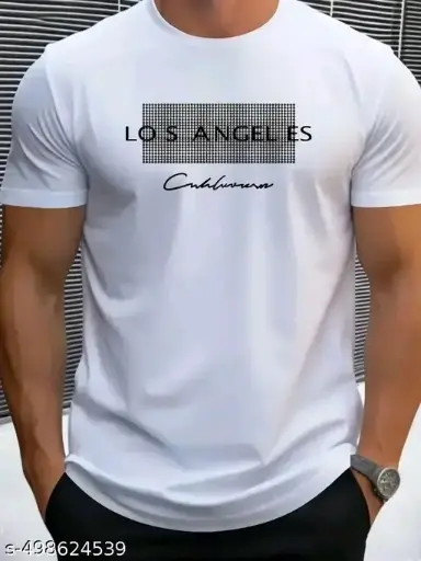 Los Angeles men's cotton tshirt
