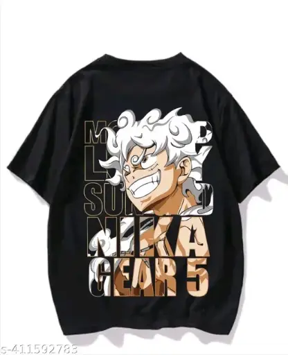 Nika gear 5 men's anime tshirt