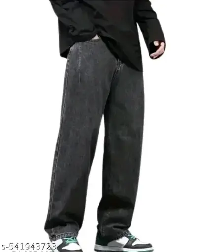 Baggy jeans pants for men's