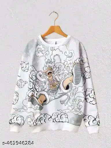 Anime sweatshirt for mens